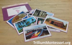 South America Montessori Geography Folder